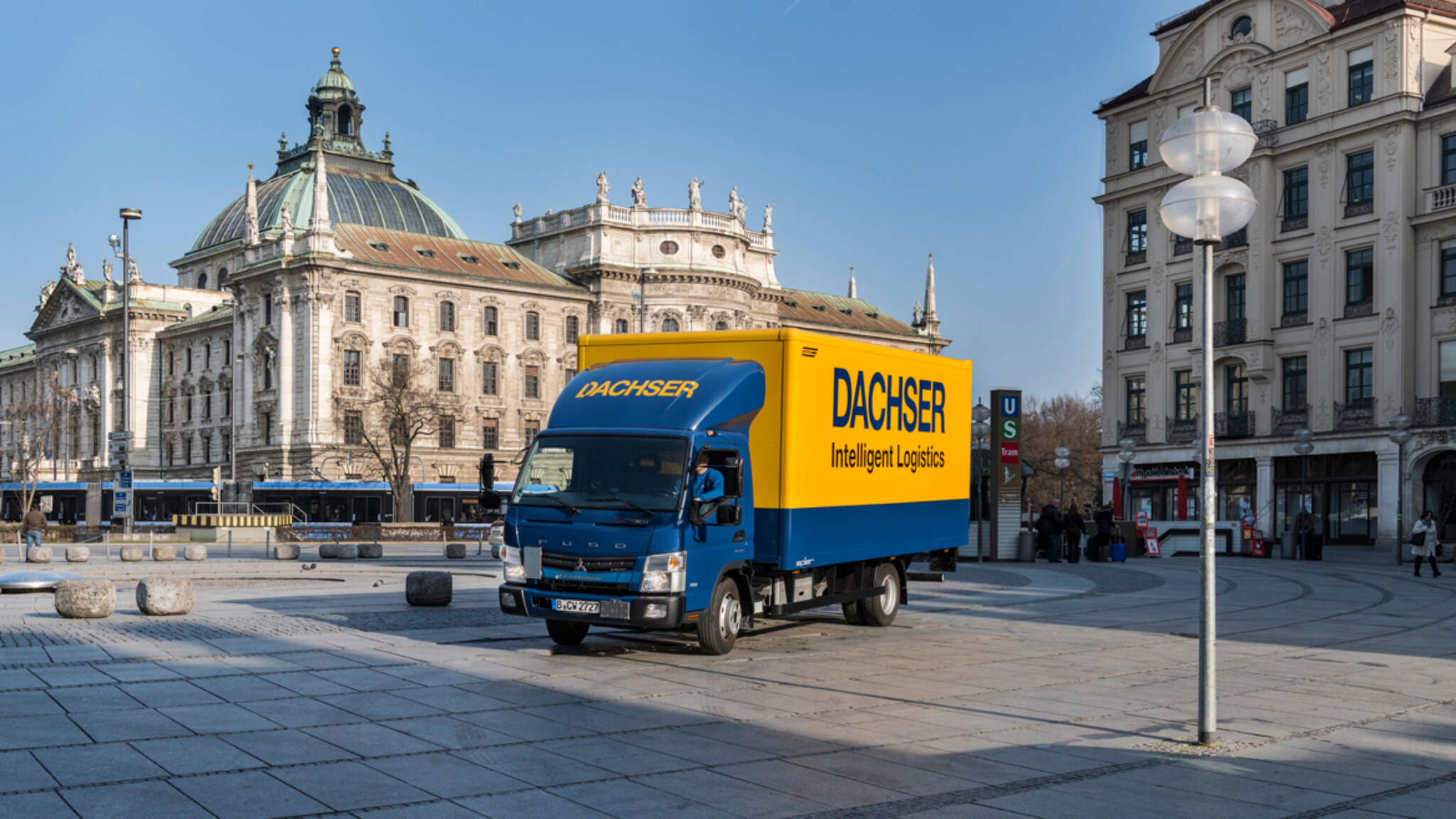 O serviço de entregas sem emissões da DACHSER já está disponível em doze centros urbanos europeus.